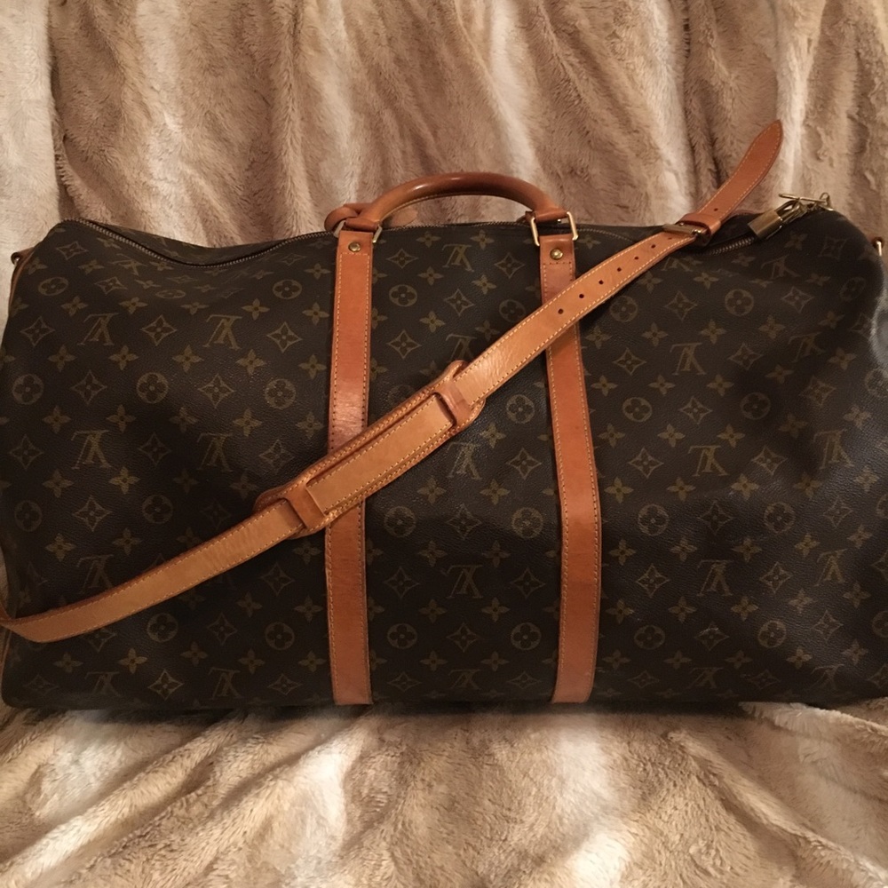 LOUIS VUITTON Keepall 60 Travel Bag/Duffel